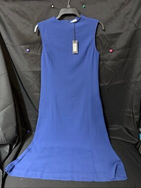 Babaton Sleeveless Cobalt Blue Maxi Dress